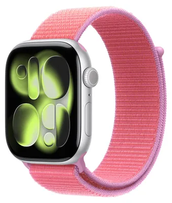 Zdjęcie produktu dla Apple MHYP4ZM/A, Band, Smartwatch, Czerwony, Apple, Apple Watch Models 38mm/40mm/41mm, Poliester pochodzący z recyklingu, Recycled nylon, Recycled spandex