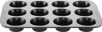 Produktbild von Brund Muffin Pan, 12 Cup, Black