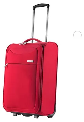 Image de Valise souple CarryOn Air 55 cm - 37 litres Trolley souple à 2 roues - poche avant - Rouge