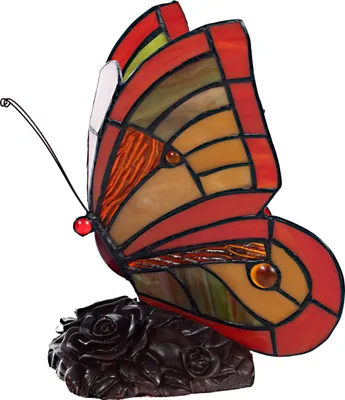Produktbild von Tischlampe Tiffany-Style Schmetterling 200 Leuchte Dekorationslampe
