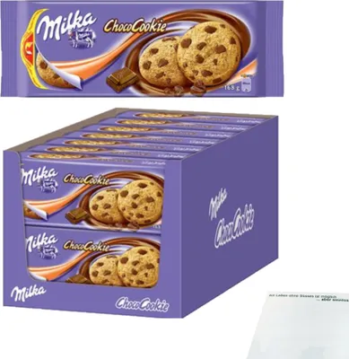 Produktbild von Milka Choco Cookie (14x168g Packung) + usy Block