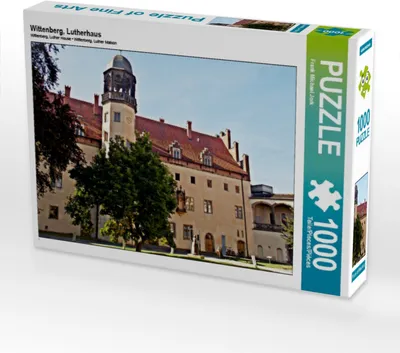 Produktbild von Calvendo Wittenberg, Lutherhaus 1000 Teile Puzzle quer 640x480mm, Michael Jork Frank; 7413092