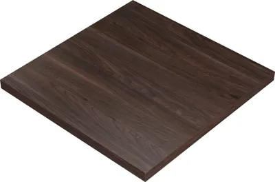 Produktbild von Gastro Tischplatte | Walnuss | 70×70 cm