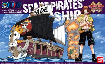 Imagen del producto de BANDAI BAN2339712: Colección de Naves Grandiosas: Los Piratas Spade (One Piece)