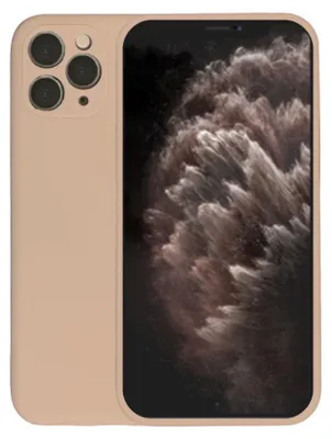 Produktbild von Handyhülle für iPhone 11 Pro  Silikonhülle - Backcover Siliconen Case - Beige