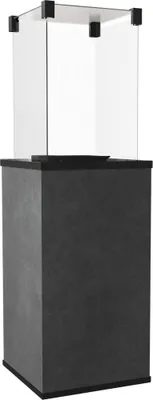 Obrázek produktu pro Plynový ohřívač PATIO MINI sklo / slinutý křemen BLEND NERO - automatika