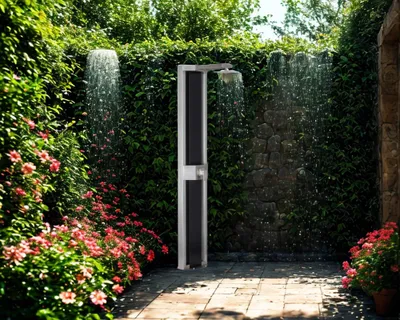 Produktbild von ANTIGUA Solar Dusche von Ideal Eichenwald