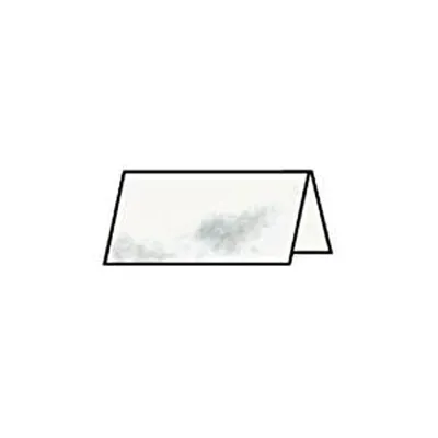 Image de Cartes de table Paperado 100 x 100 blanc