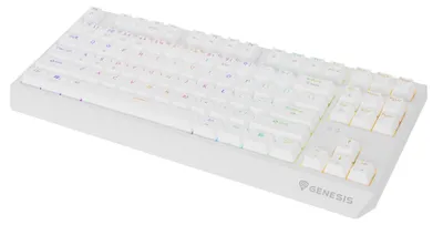 Immagine prodotto di Genesis GENESIS Thor 230 TKL tastiera Gaming USB + RF Wireless + Bluetooth QWERTY US English White