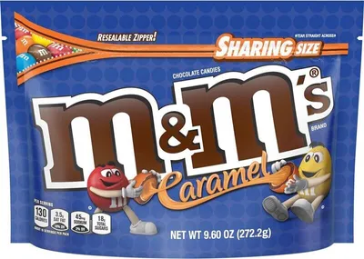 Produktbild von M&M's Caramel Sharing Size 256,6g