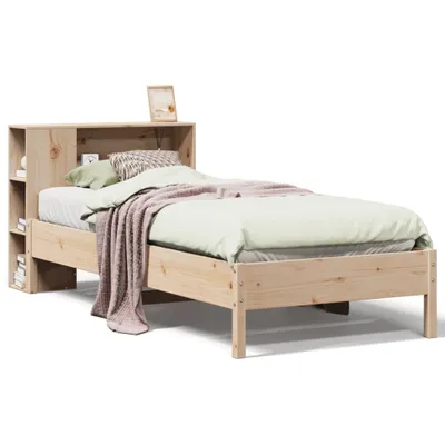 Immagine prodotto di Giroletto con Libreria senza Materasso 75x190 cm in Legno Pino