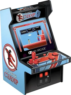 Produktbild von My arcade, Mini Arcade Spielkonsole Karate Champ Retrogaming tragbar, Blau