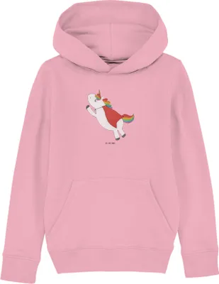 Produktbild von Mr. & Mrs. Panda Kinderpullover Einhorn Geburtstag 5-6 Jahre (110/116) - Baumwolle Pink - Geschenk, Unicorn, Kinderbekleidung, Geburtstagsgeschenk, Sweater, Sweatshirt