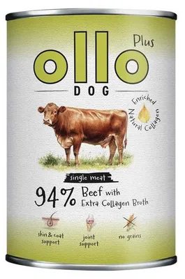 Image de OLLO Plus Collagen Beef - nourriture humide pour chiens - 400 g