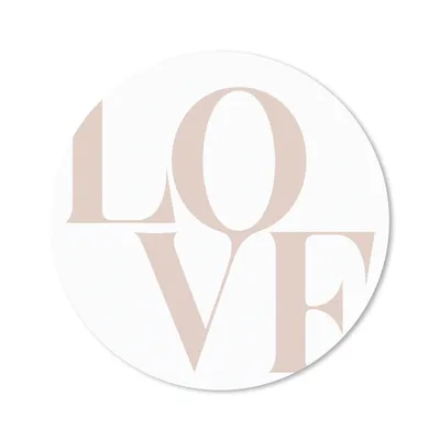 Produktbild von MuchoWow® Mauspad Mousepad Text - Zitate - Liebe 20x20 cm - Mousepads - Maus Mat - Pad - Mausunterlage - Schreibtischmatte