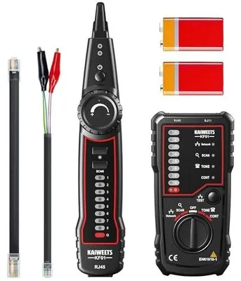 Zdjęcie produktu dla Tester sieci kablowej RJ45 RJ11 tracker do śledzenia dla techników