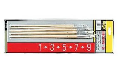 Produktbild von Set Flachölpinsel 5-Teilig - K0280110005