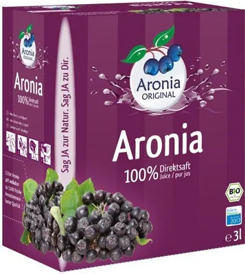 Image de Jus d'aronia BibFhm, 3 litres SAF