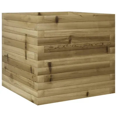 Image de Jardinière 50x50x45,5 cm bois de pin imprégné