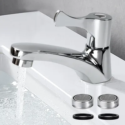 Produktbild von Einhebel-Kaltwasserhahn | Wasserhahn für das Badezimmer | Armaturen für das Küchenspülbecken