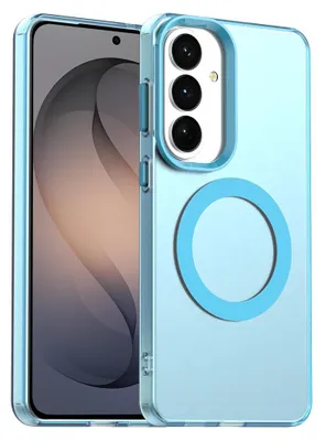 Produktbild von Techsuit – CandyCase MagSafe Schutzhülle für Samsung Galaxy S26 – blau