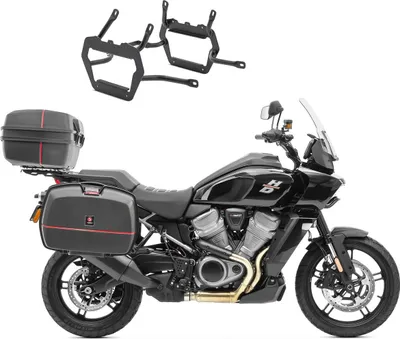 Image de Valises latérales + top case adaptables sur Harley Davidson Pan America 1250 21