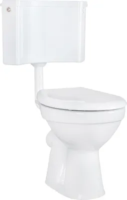 Produktbild von Belvit WC Set Taharet Wandanschluss mit Bidet Funktion, Softclose Sitz und Eck Aufputzspülkasten AP2001