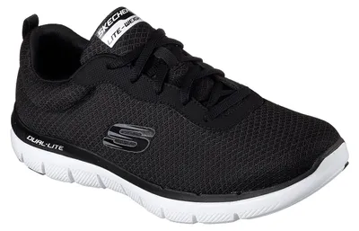 Produktbild von Skechers Sport Mens FLEX ADVANTAGE 2.0 DAYSHOW Sneakers Herren Schuhe Schwarz, Schuhgröße:43 EU