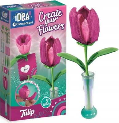 Image de CLEMENTONI Mini Flower Factory - Tulipe 18170