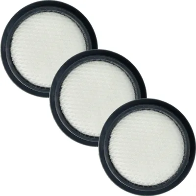 Produktbild von vhbw 3x Vormotorfilter kompatibel mit Hoover Ultra Vortex MBC500, MBC500UV Matratzensauger, Staubsauger - Motorschutzfilter, Abwaschbar