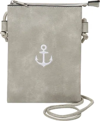 Produktbild von Leoberg Crossbag Tasche aus Kunstleder - Umhängetasche in 313128-Grau-28