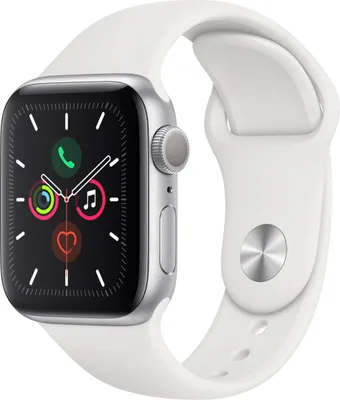 Immagine prodotto di Apple Watch Series 5 (GPS) - Bracciale sportivo (bianco)