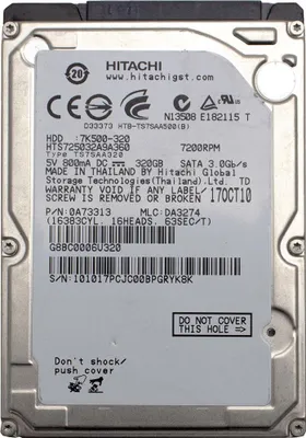 Immagine prodotto di Hitachi Hts725032a9a360 Hard Disk 320gb Sata 2,5" Interno Notebook Laptop Pcp Pc