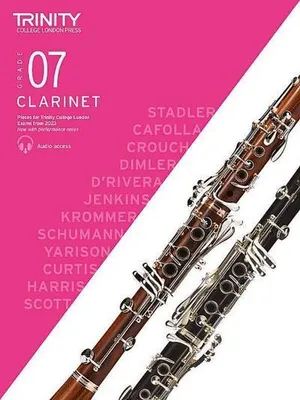 Obrázok produktu pre Trinity College London Clarinet Exam Pieces from 2023: Grade 7