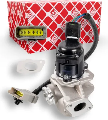 Produktbild von FEBI BILSTEIN 109637 AGR-Ventil mit Dichtung für FORD Focus II Schrägheck (DA, HCP, DP) Abgasrückführungsventil