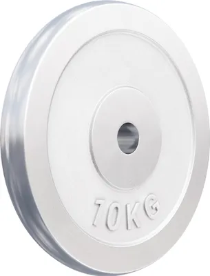 Produktbild von GORILLA SPORTS® Hantelscheiben - 10 kg Gewichte, 30/31mm Bohrung, aus Chrom - Gewichtsscheiben