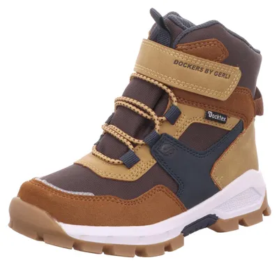 Produktbild von Dockers Kinder Stiefelette braun von DOCKERS by Gerli von Größe 33 bis 41