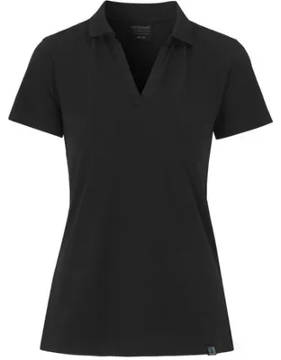 Produktbild von Cottover - Poloshirt für Damen, Piqué ET594 (L) (Schwarz)