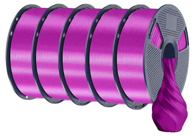Obrázok produktu pre 3D tlačový filament, hodvínny materiál, hladký povrch, hodvínna fialová