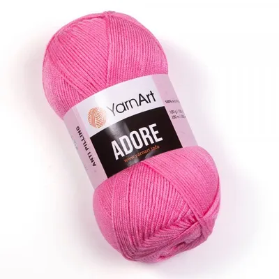 Obrázek produktu pro Yarn Art Adore 339 Bright Pink Pletací příze
