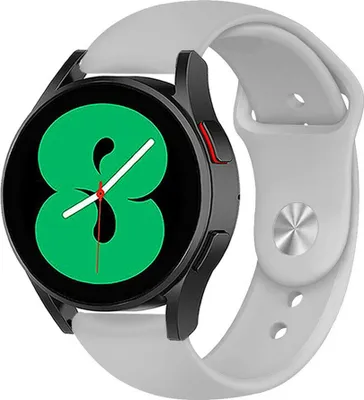 Produktbild von Strap-it Samsung Galaxy Watch 4 - 44mm Sportarmband (Grau)