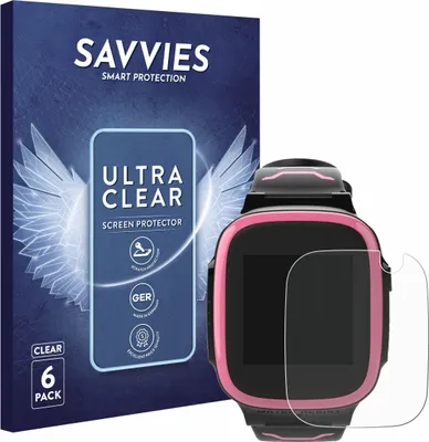 Produktbild von 6x Für Xplora X5 Play Schutzfolie Savvies Displayschutz Display Schutz Folie Klar Transparent