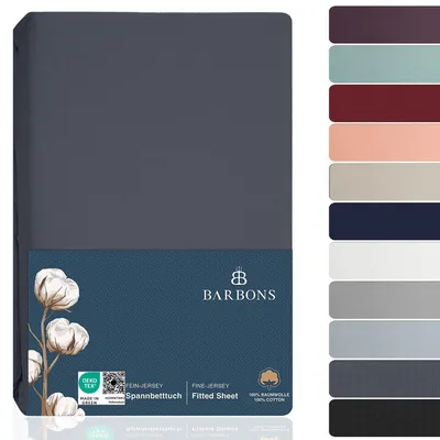 Immagine prodotto di Lenzuolo con angoli, 120x200 cm, in 100% cotone,  Oeko-Tex