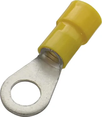 Produktbild von Haupa Ringkabelschuh PVC isol. 4-6mm² M10 PVC, 100 Stk.