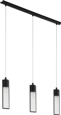 Produktbild von Eglo 96813 Walena Hängeleuchte 3X5W schwarz weiss