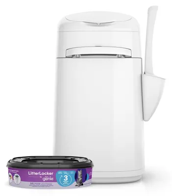 Produktbild von LitterLocker by Litter Genie, DAS ORIGINAL, Katzenstreu-Eimer, 50% ergiebiger, e