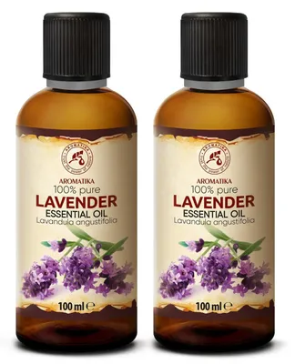 Image de Huile essentielle de lavande, coffret de 2 flacons de 100 ml - 100% pure et naturelle