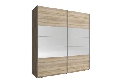 Produktbild von Kleiderschrank 200 cm MELODY 1 – Eiche sonoma