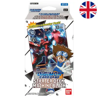 Obrázok produktu pre Digimon Starter Deck: Machine Black