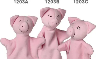 Zdjęcie produktu dla Świnka – bajkowa pacynka, A